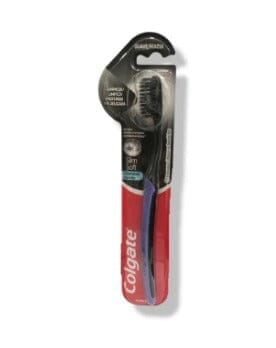 Colgate cepillo dental suave slimsoft charcoal Farmex-Fonasa-Persistente